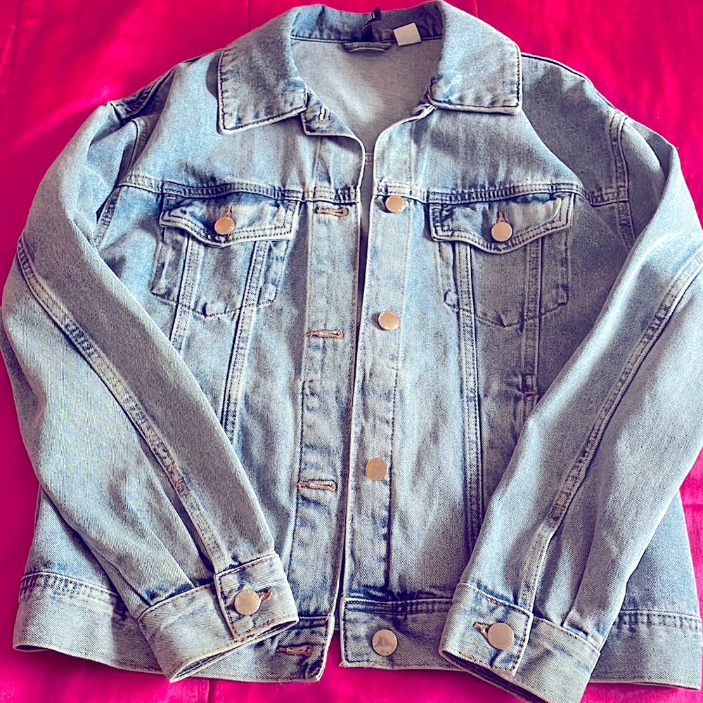 H&M Jean Light Wash Jacket
